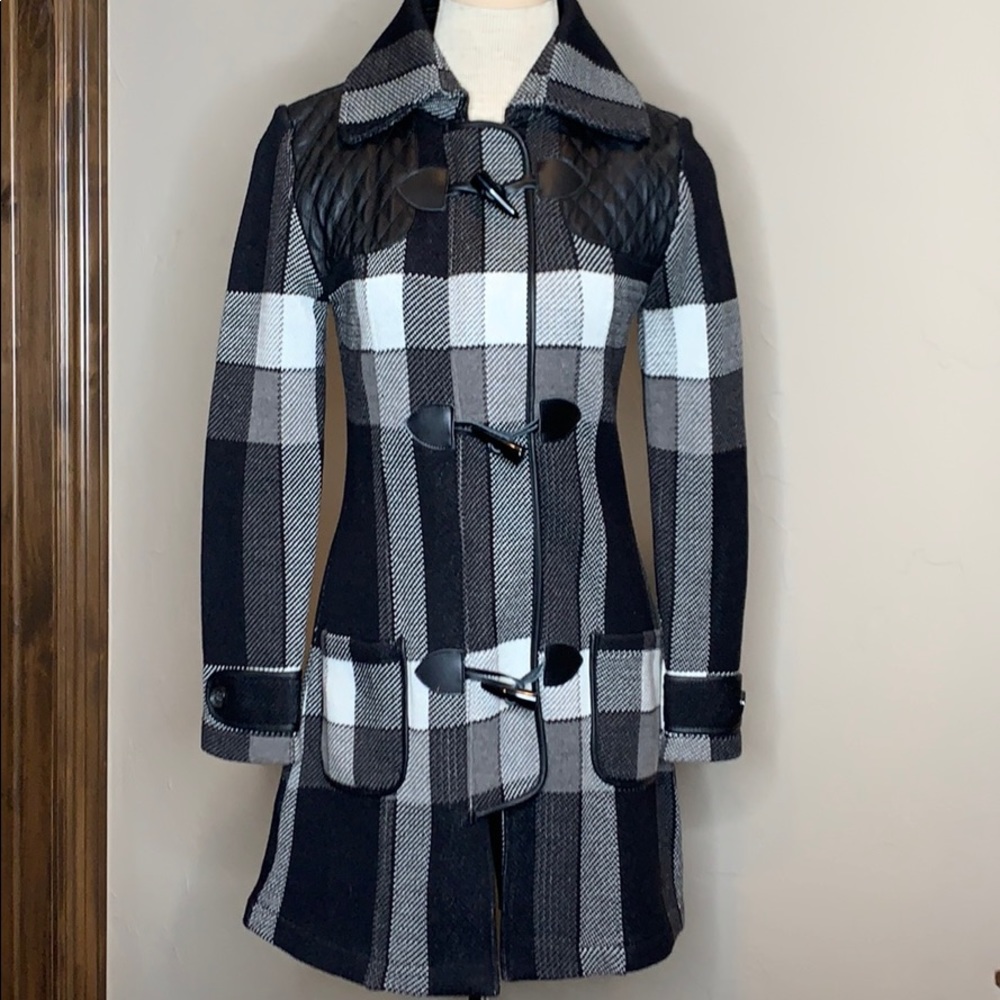 525 America Coat, black and white, Size S
